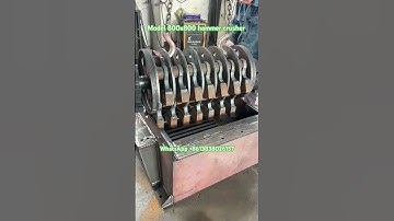 What is the inside structure of 35TPH hammer crusher? #hammercrusher