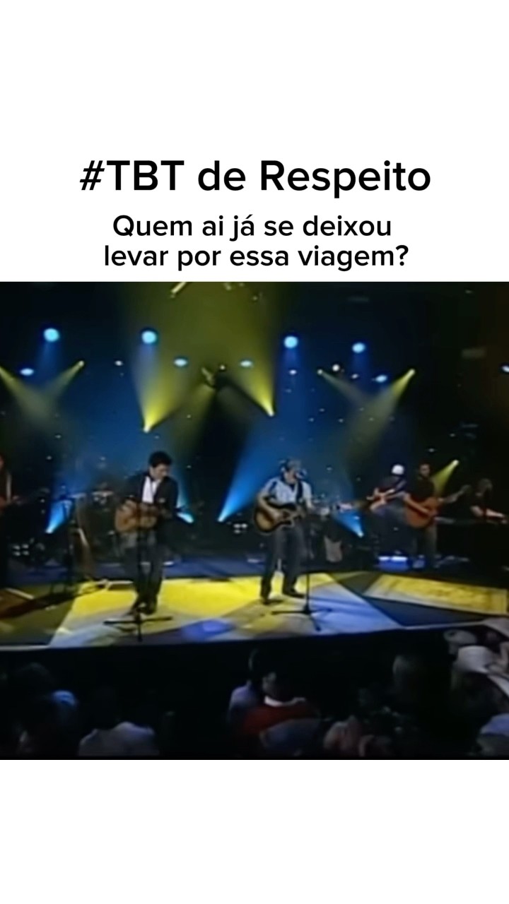 #TBT de Respeito! Quem aí já se deixou levar por essa viagem?