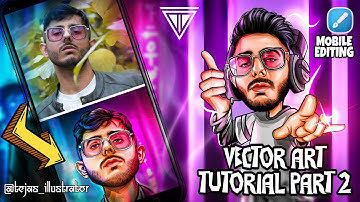 CarrMinati | Vector Art | Tutorial Part 2 || @CarryMinati 🔥