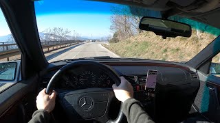 1994 Mercedes Benz C200 - POV Review (Binaural Audio)