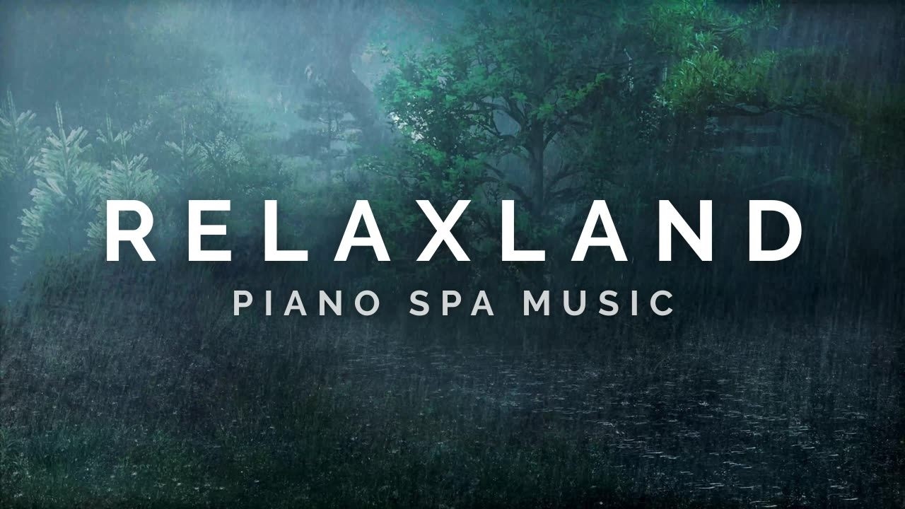 180 Min ASMR Rainfall: Pine Forest & Soft Piano for Instant Tingles & Calm NSDR Deep Sleep