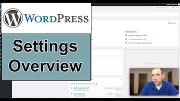 WordPress: Settings Overview