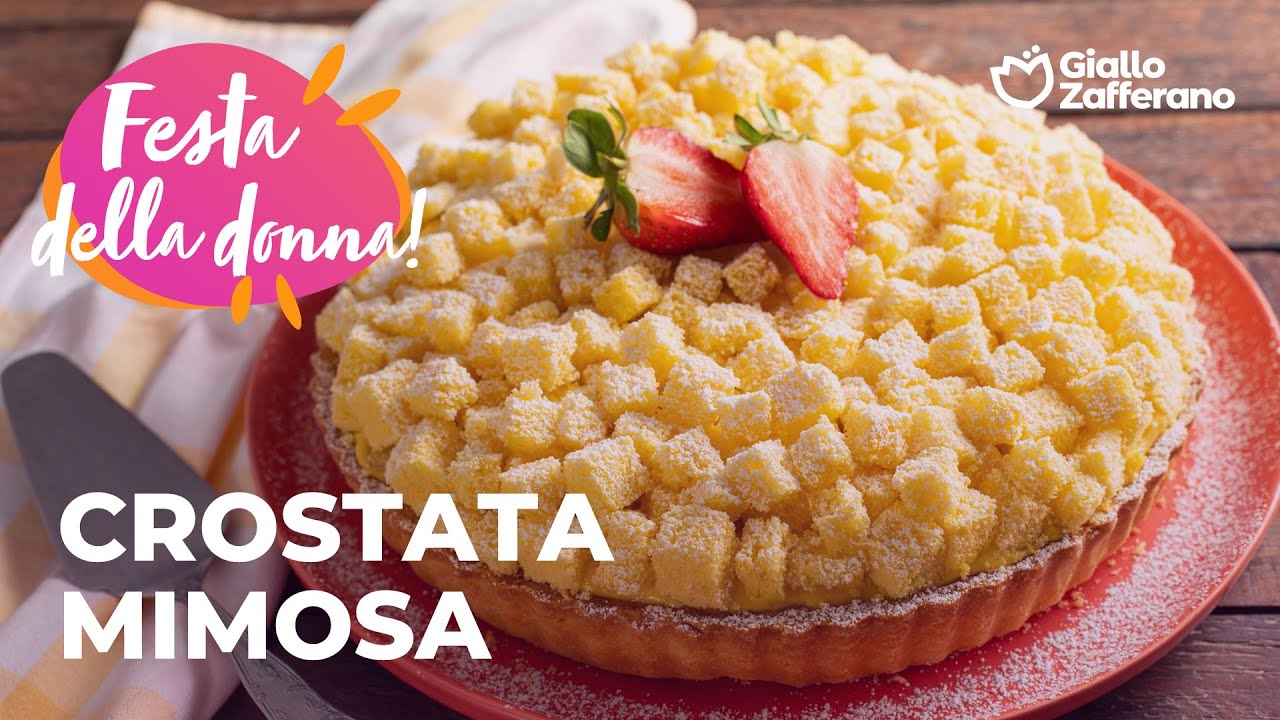 CROSTATA MIMOSA💛 VERSIONE ORIGINALE per la FESTA della DONNA🥰