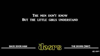 Lyrics for Back Door Man - The Doors