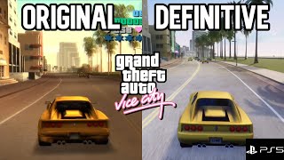 Gta Vice City Definitive Edition vs Original - Gta Vice City Remastered  vs Original