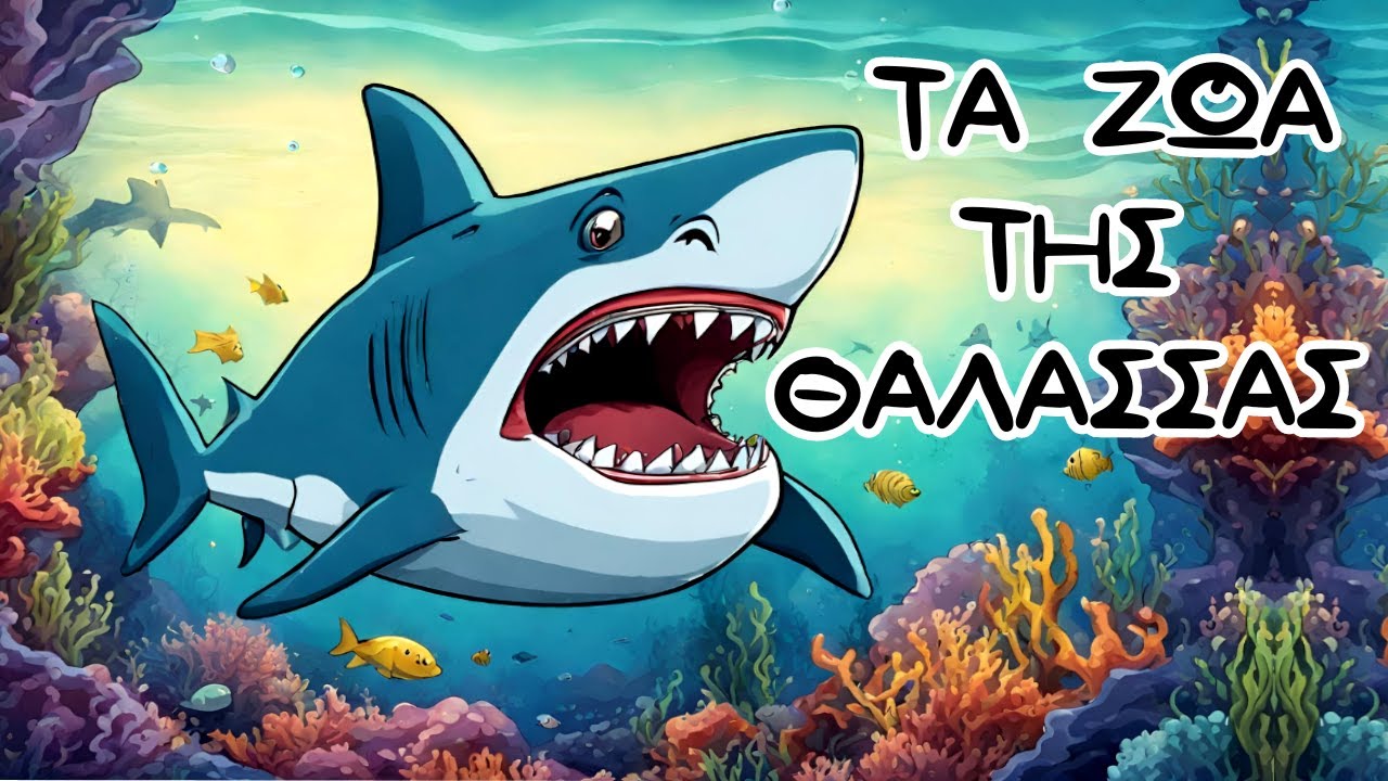 Τα ζώα της θάλασσας🐳 | Δείτε τα ζώα της θάλασσας και ακούστε τους ήχους τους💦