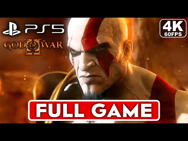 GOD OF WAR 2 Remastered - Full Walkthrough Complete Game [1080p 60fps] 