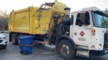 Winter: AutoCar ACX Heil DuraPack Python On Recycling