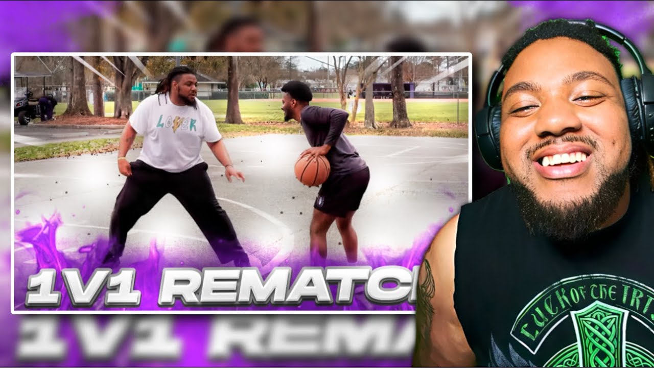 Steph2k Reacts To QuiezzTv 1v1 Basketball REMATCH!