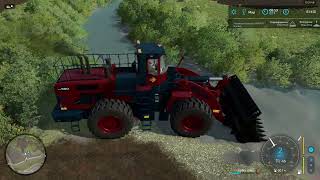 Farming Simulator 22.Карта Mining Construction Economy Terrafarm Edition.1.Чистка рек.