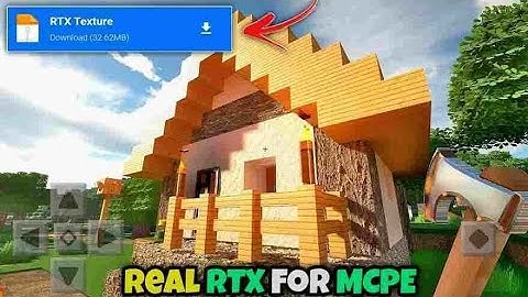 RTX Shader for mcpe / 1.17 / 1.18 / bun shader / #rtx #mcpe #rtxon