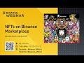 Mercado NFT de Binance - Webinar en español