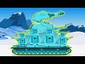 Стихия Монстров Ледяной КВ-44 - Мультики про танки