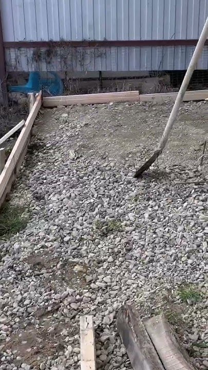 Подготовили под заливку 200 м2 #работа #shortvideo #бетон #shortsvideo ...