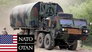 กองทัพสหรัฐฯ, NATO. รถหุ้มเกราะข้ามแนวกั้นน้ำระหว่างการฝึกซ้อมทางทหารในโปแลนด์