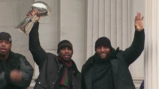 Baltimore Ravens celebrate Super Bowl victory with parade