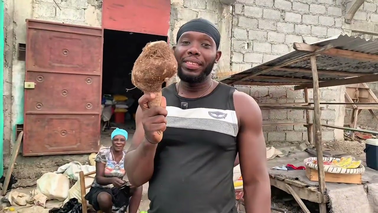 Nou vin fè mache pou  nou al kwit yon kabrit  nan kanperen 