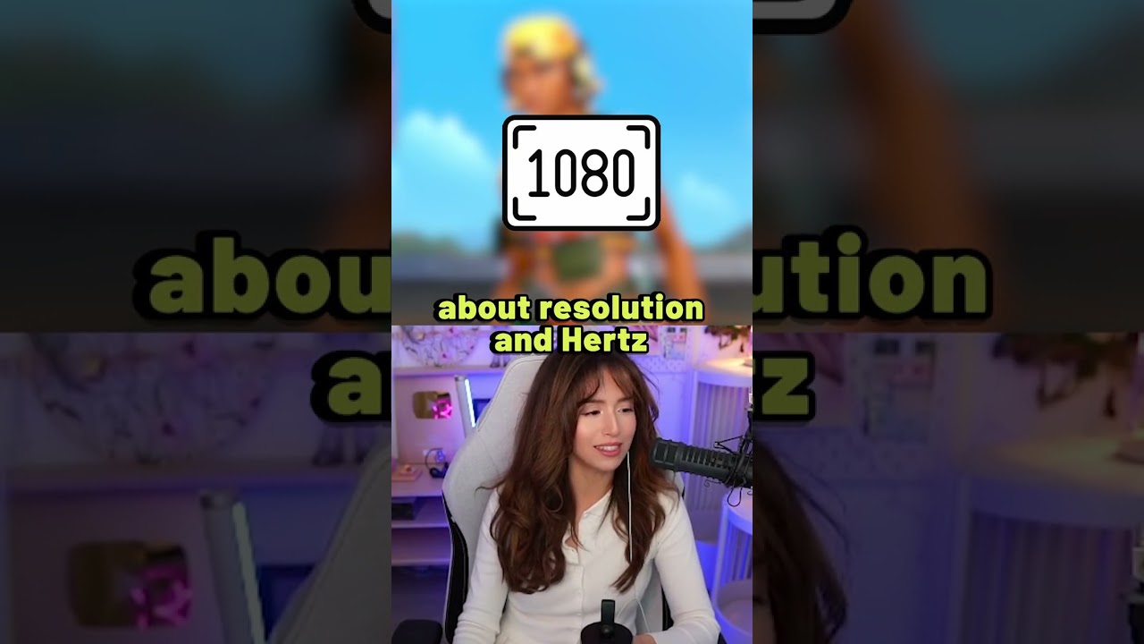 Pokimane & Valkyrae learn about Hz and Resolution