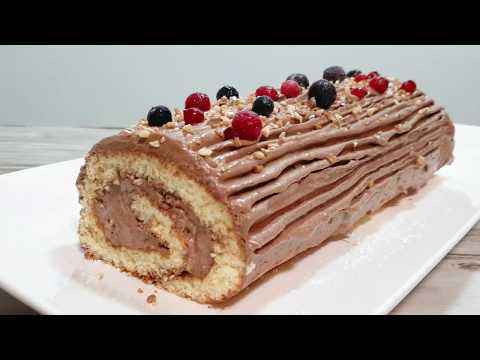 Bûche de Noël facile et rapide