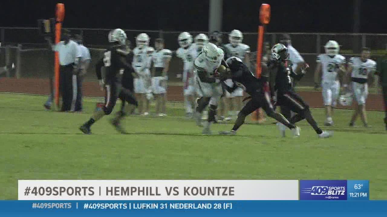 Hemphill High School shuts out Kountze HS 340 YouTube