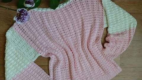 Ажурный узор спицами (с схемой) / Openwork pattern with knitting needles  (scheme included)