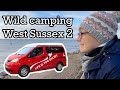 Winter wild camping in West Sussex part 2