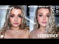 Glowy/Bronze Summer Makeup | Brooklyn Anne