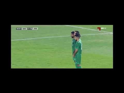 هدف بدر المطوع في مرمى العربي صوت العارضة