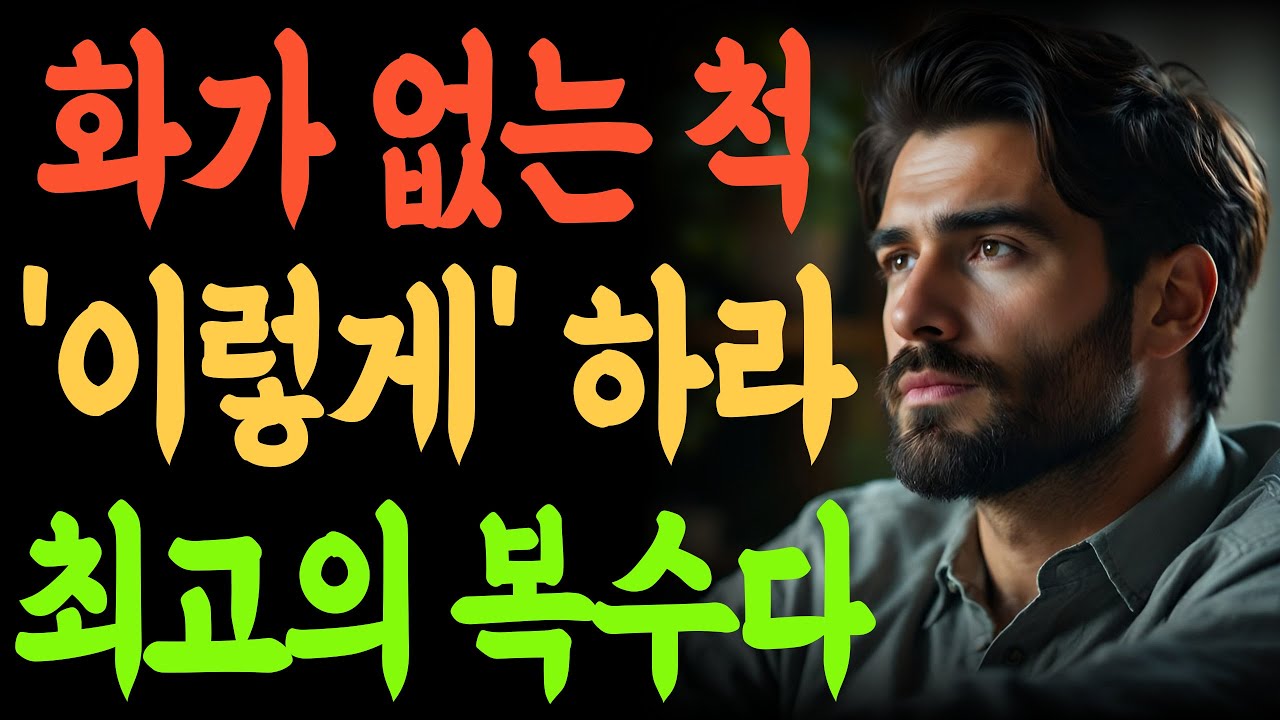 상처 준 사람에게 분노하지 마세요, 진정한 복수는 ‘무관심’입니다 | 인생 | 명언 | 마음