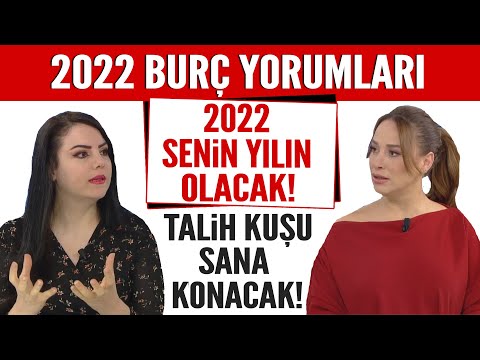 2022 TÜM BURÇ YORUMLARI! 2022 senin yılın olacak! Mine Ölmez yorumladı