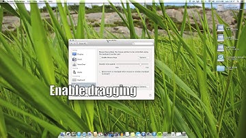Enable double tap and drag in OS X
