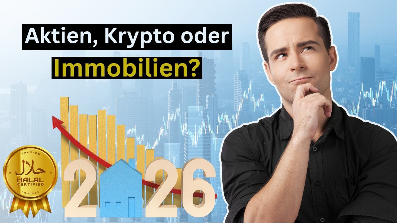 Aktien, Kryptho oder Immobilien? Was ist HALAL und lohnt sich?