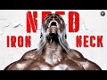 Iron neck  creating a dominant look  neck and traps hardcore gym motivation