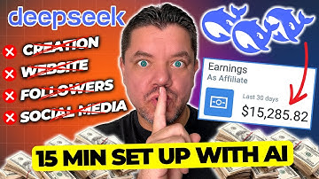How I Made $1,739 in Passive Income Using DeepSeek AI and Affiliate Marketing (15 Min Setup!)