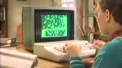 CoCo Color Computer 3 by Radioshack (Tandy) Commercial (1987)