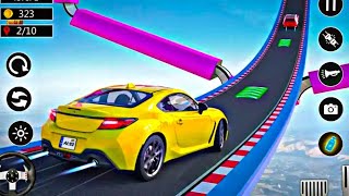 Epic Mega Ramp Racing Games - Impossible Car Stunt 3d Racing Games - Android Gameplay#2 screenshot 4