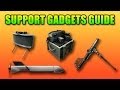 Support Gadgets Guide: MP-APS, UCAV, Mortar, Claymore, XM25 (Battlefield 4 Gameplay/Commentary)