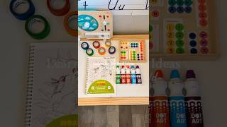 Toddler Activities Learning Journal for Our 3 & 5 Year Old Learning At Home #learningjournal