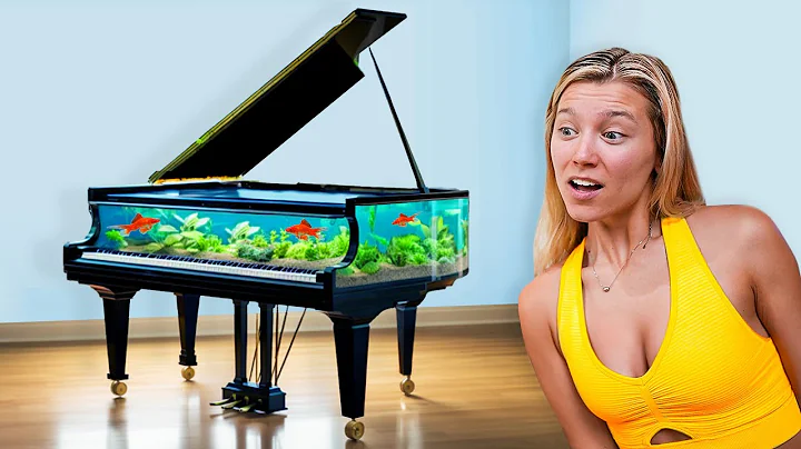 I Turned my Piano into a Fish Tank...