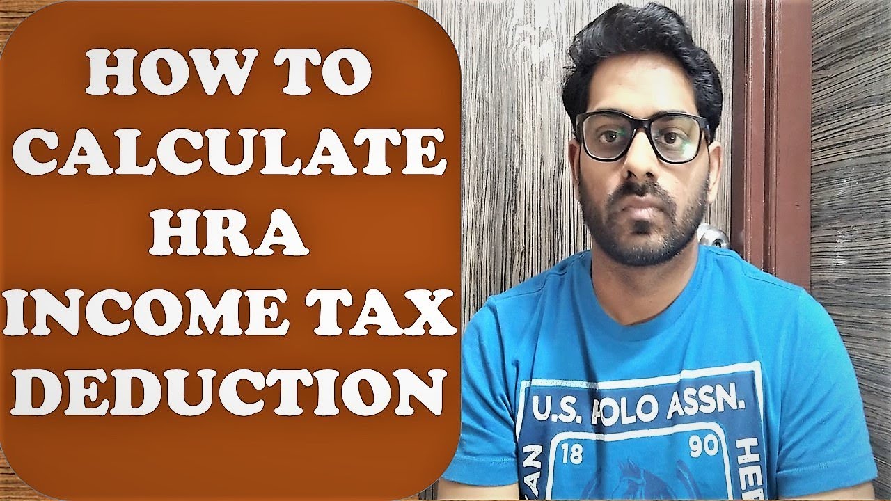 Income Tax Deduction House Rent Paid