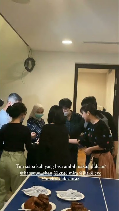 Eve Mira JKT48 Haruka Melody Suit Sebelum Makan, Haruka Girang Menang