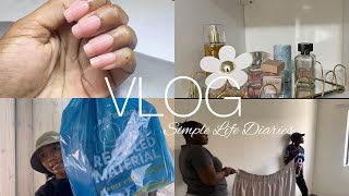 Vlog -Simple Life Diaries Pep Jet Home Haul New Nails Move In With Me Neilwe K Sa Youtuber