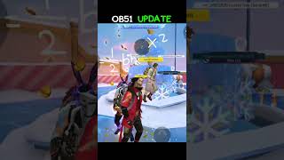 Ob51 Update 🥳🥳 WinterLand ❄️ #shorts #freefire #ob51 #update #ff #newupdate  #ffshorts  #updates