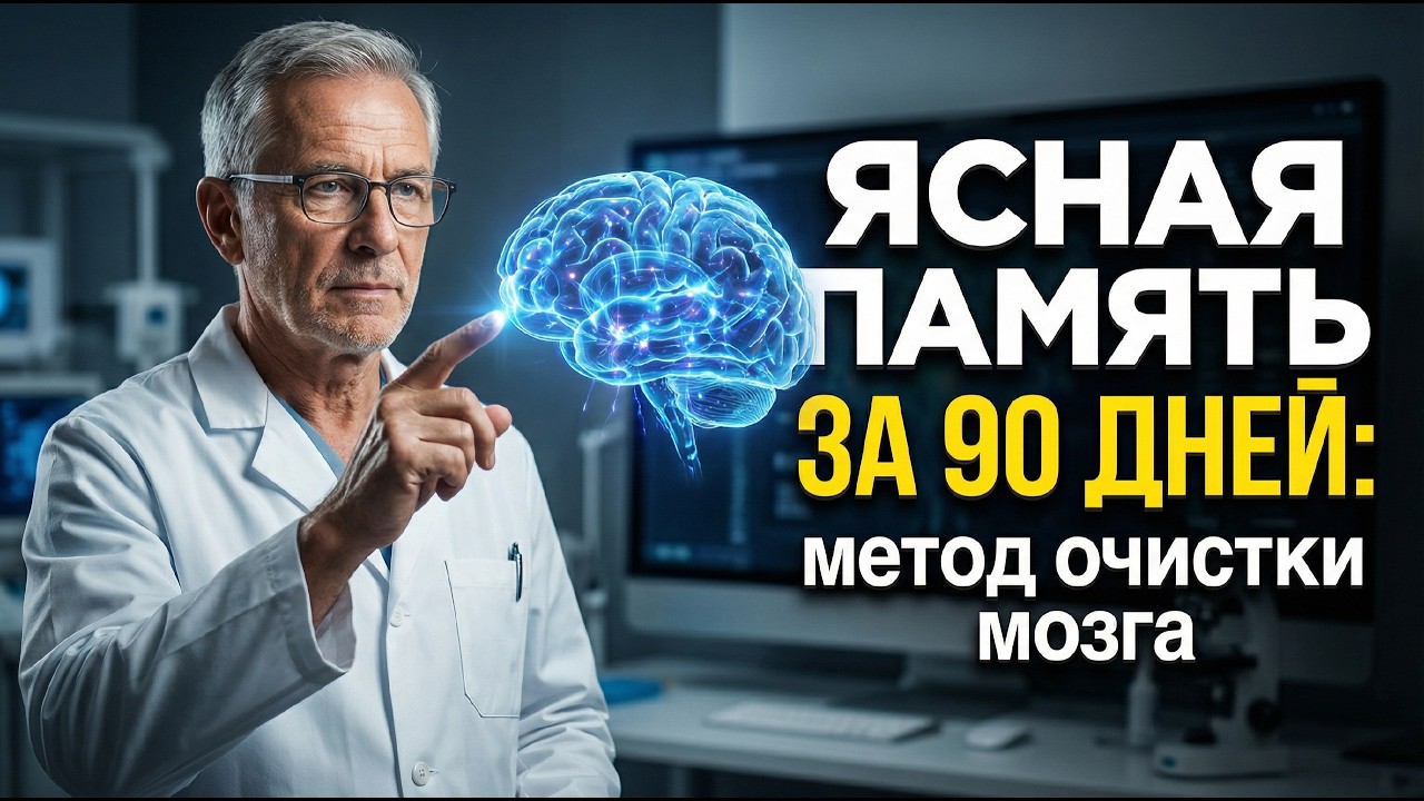 Туман в голове? Врач-терапевт о том, как восстановить ПАМЯТЬ после 55 и защититься от деменции.