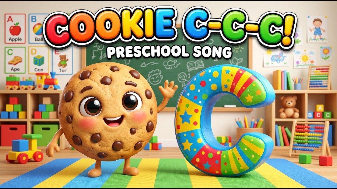 🍪 Cookie Cookie C-C-C! 🎵 Funny ABC Song for Kids | Letter C Song - YouTube