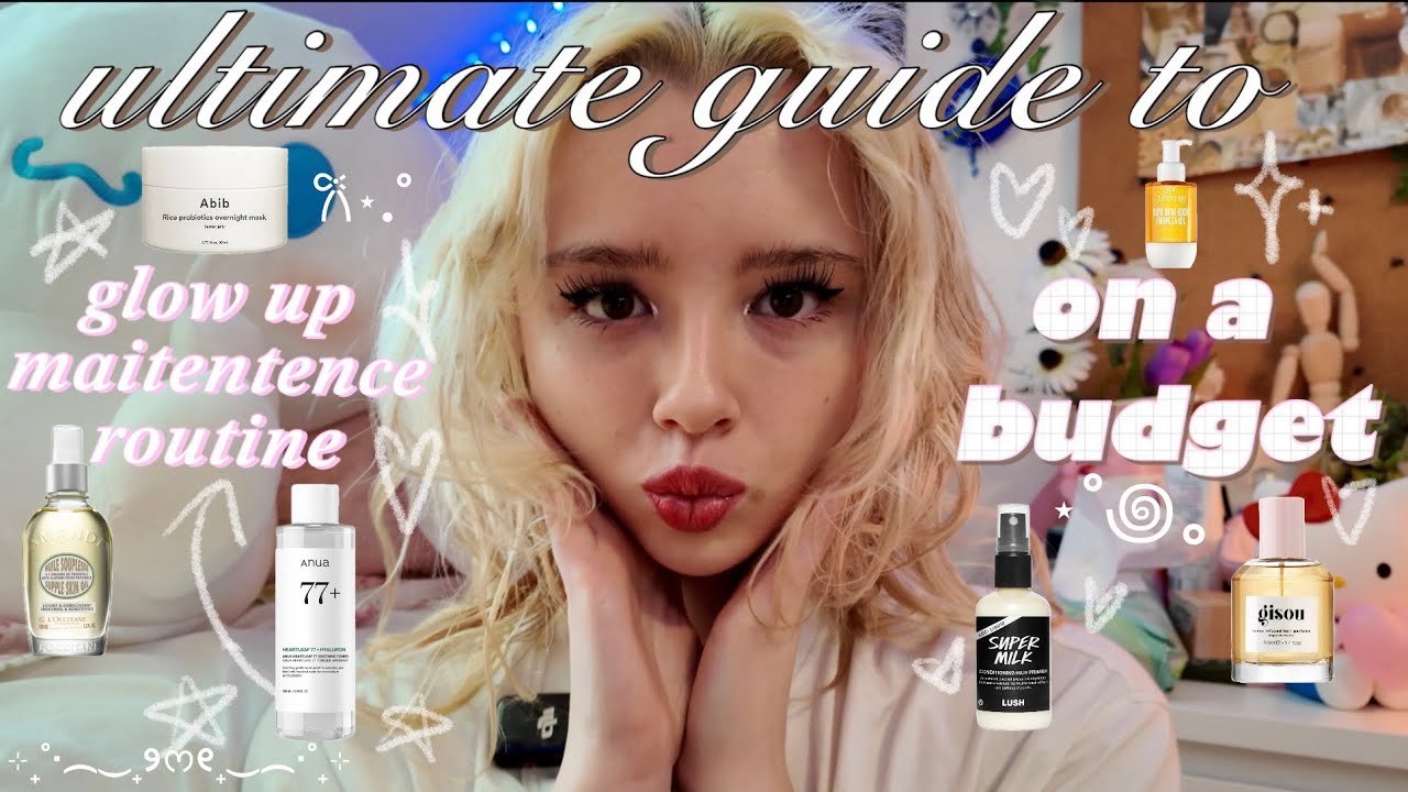 GIRLY BUDGET maintenance routine 🎀 ⋆˚꩜｡ | guide to glowing up | that girl | affordable tips ⭐️