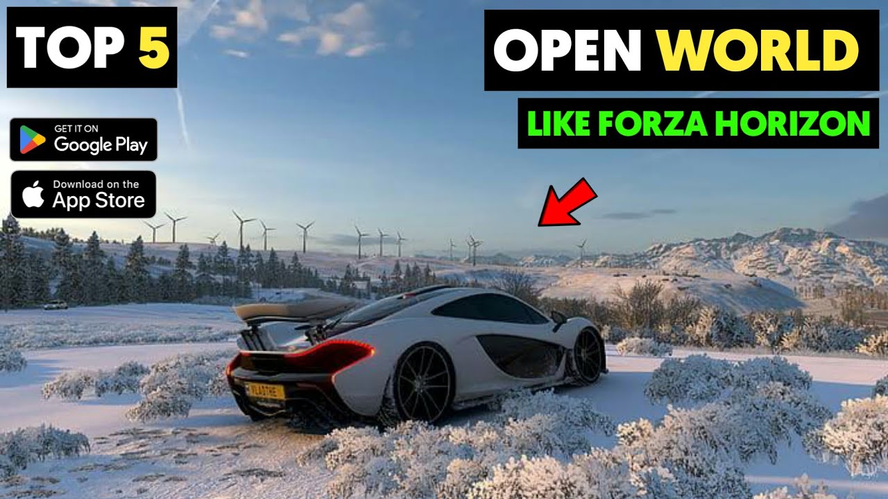 Top 5 Car Games Like Forza Horizon For Android | Best Car Driving Games ...