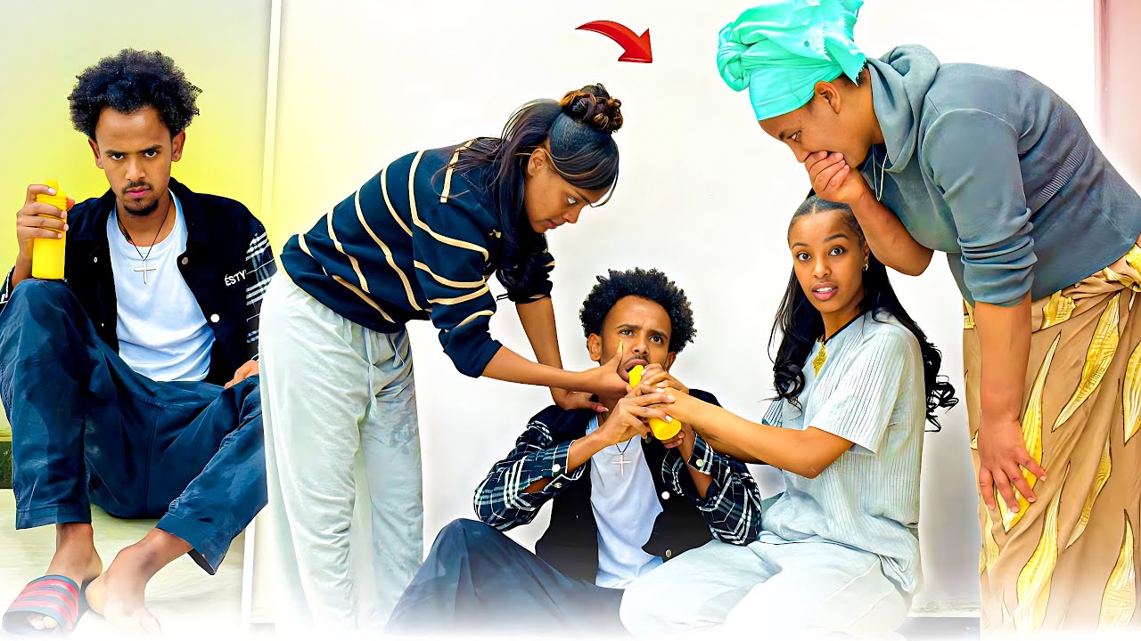 ባሴ ፍቅር ይዞት በረኪና ጠጣ 😂