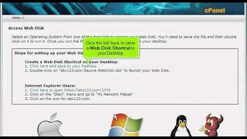 How to Use Web Disk in cPanel