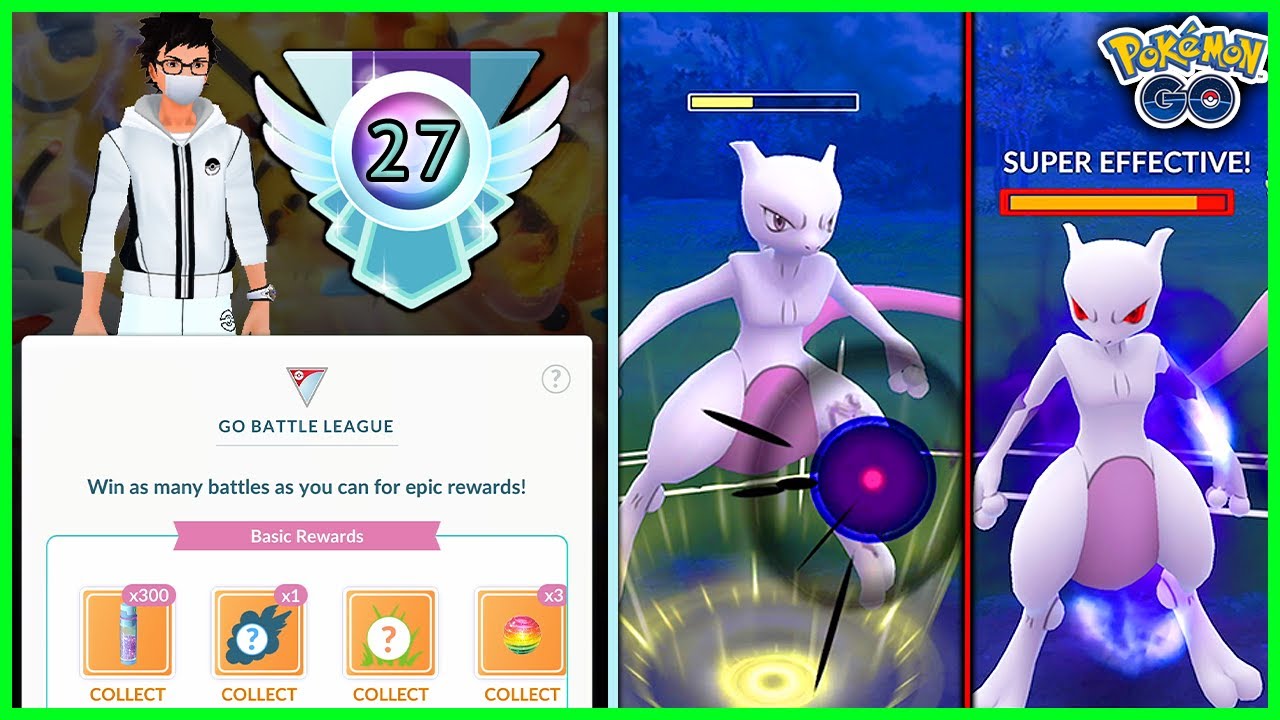 Mewtwo Does SO MUCH Damage // Master League // Pokemon GO Battle